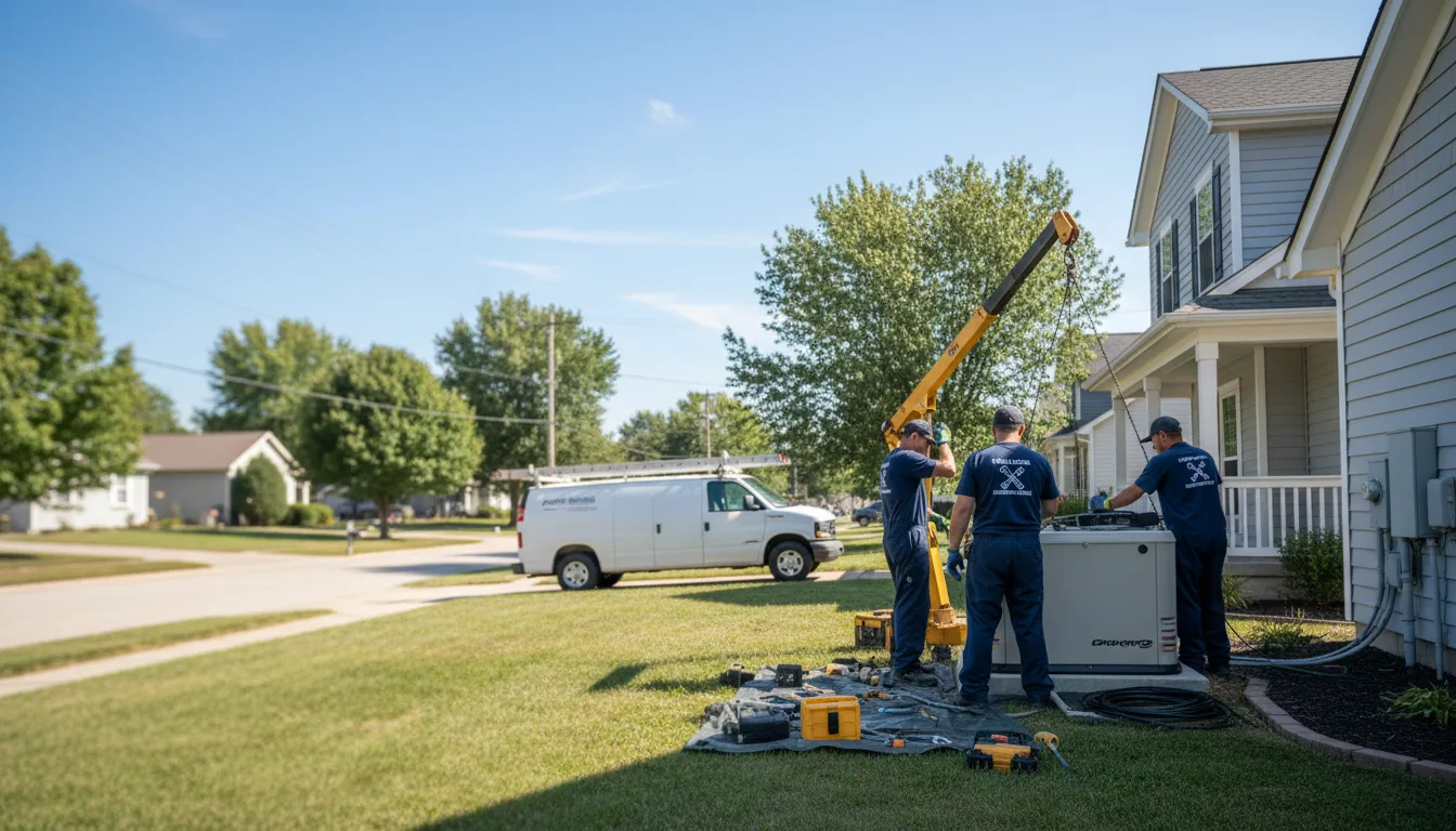 Generator Installation in Maple Hill, KS near me